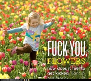 Screw you flowers!