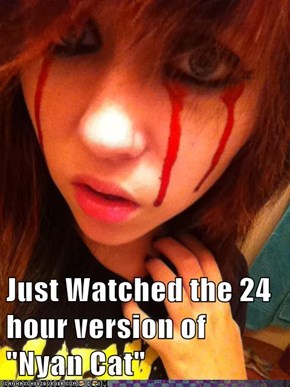 Just Watched the 24 hour version of "Nyan Cat"