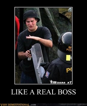LIKE A REAL BOSS