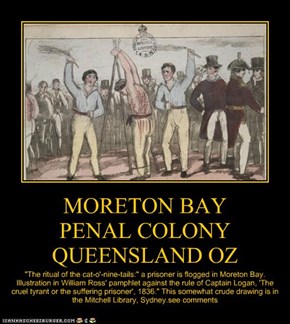MORETON BAY PENAL COLONY  QUEENSLAND OZ