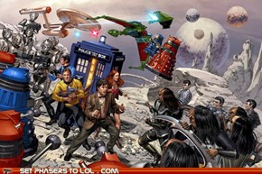 Star Trek and Doctor Who Team Up