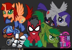 My little teen titans
