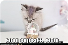 soon cupcake, soon...