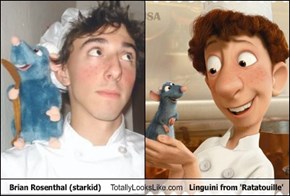Brian Rosenthal (starkid) Totally Looks Like Linguini from 'Ratatouille'