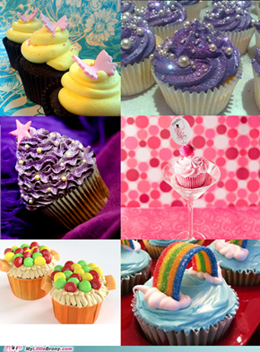 Mane Six Cupcakes