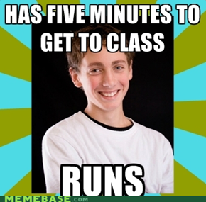 High School Freshman Plays It Safe