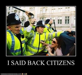I SAID BACK CITIZENS