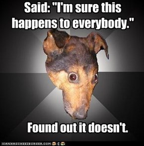 Depression Dog: Happens to everybody