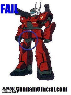 Gundam Character FAIL