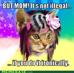 Hipster Kitty-Wolf