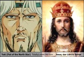 Toki (Fist of the North Star) Totally Looks Like Jesus, our Lord & Savior