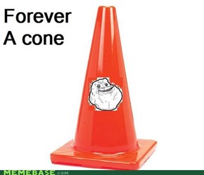 Forever a cone