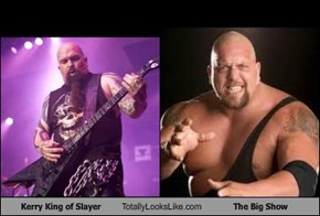 Kerry King of Slayer Totally Looks Like The Big Show