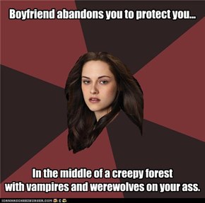 Boyfriend abandons you to protect you...