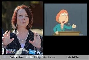 Julia Gillard Totally Looks Like Lois Griffin