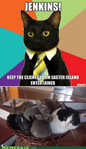 Business Cat: Jenkins!