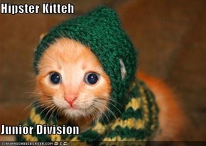 Hipster Kitteh  Junior Division