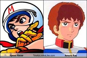 Speed Racer Totally Looks Like Amuro Ray