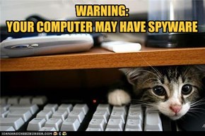 WARNING: YOUR COMPUTER MAY HAVE SPYWARE
