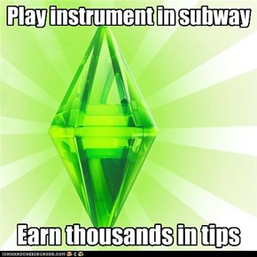 Sims 3 subway glitch