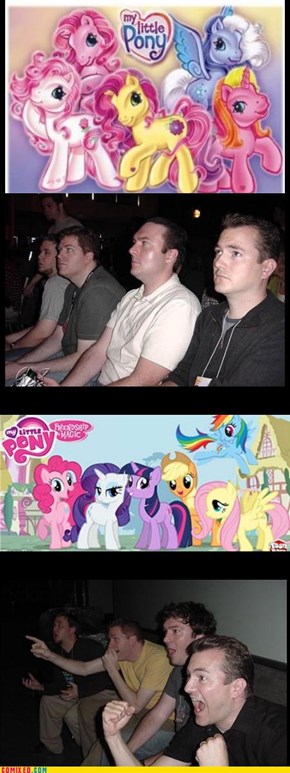 My Little Bronies...Dudes Love It