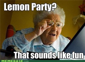 Grandma finds the internet