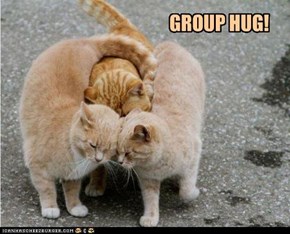 GROUP HUG!