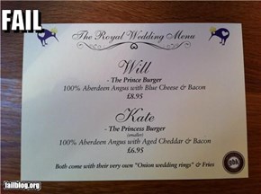 Royal Wedding Fail