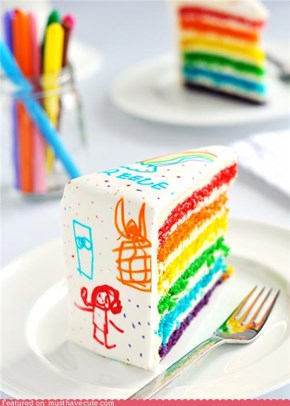 Epicute: Rainbow Kiddie Cake