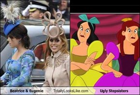 Beatrice & Eugenie Totally Looks Like Ugly Stepsisters
