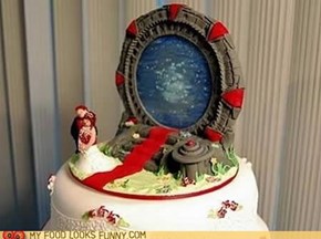 Stargate Wedding Cake