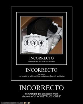 INCORRECTO