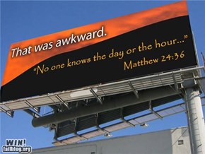 Post-Rapture Billboard WIN