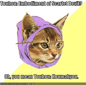 Touhou: Embodiment of Scarlet Devil?  Oh, you mean Touhou: Koumakyou.