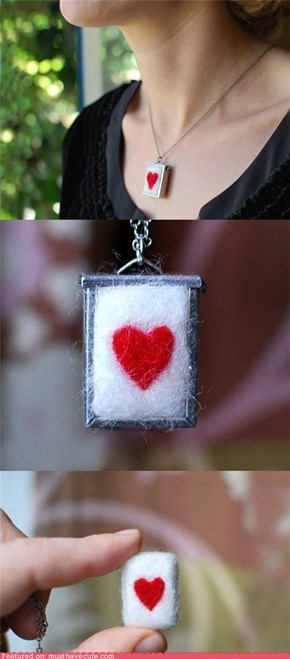 Heart Sweater Pendant