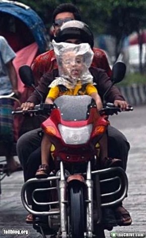 Baby Helmet Fail
