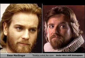 Ewan MacGregor Totally Looks Like Doctor Who's Will Shakespeare