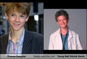 Thomas Sangster Totally Looks Like Young Neil Patrick Harris