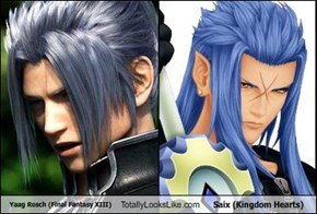 Yaag Rosch (Final Fantasy XIII) Totally Looks Like Saix (Kingdom Hearts)