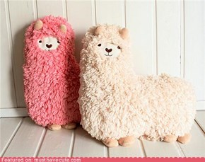 Alpaca Hug Pillow