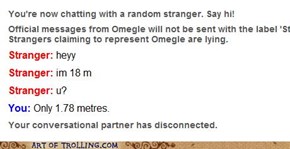 Omegle Always Makes Me Feel So Small