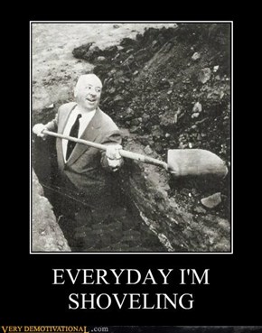 EVERYDAY I'M SHOVELING