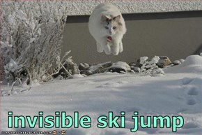 invisible ski jump