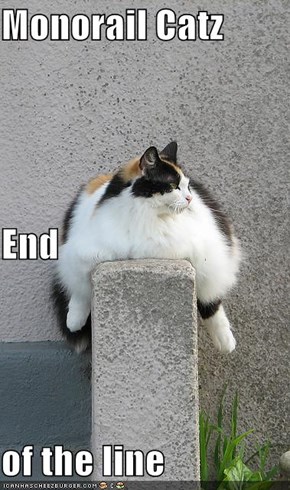 Monorail Catz End  of the line