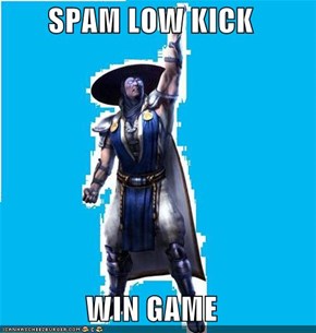 SPAM LOW KICK  WIN GAME