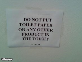 Bathroom Fail