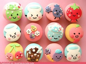 Kawaii Cupcakes