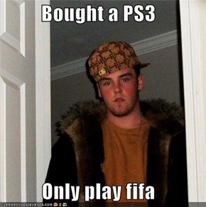Bought a PS3  Only play fifa