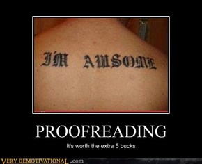 PROOFREADING