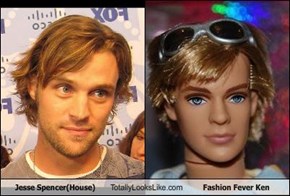 Jesse Spencer(House) Totally Looks Like Fashion Fever Ken